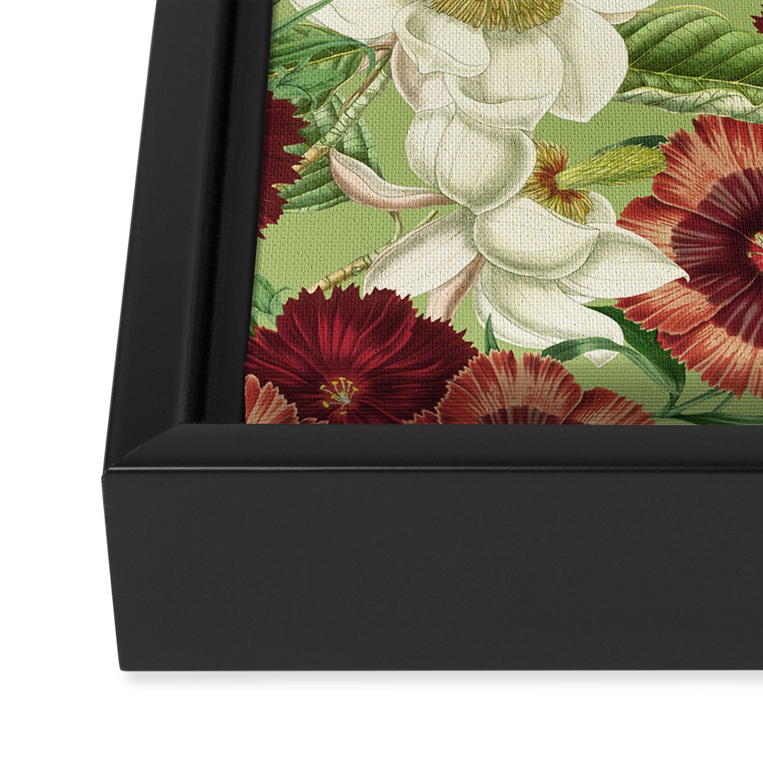 Vintage Garden XVII Framed Canvas Print Gallery Image 3