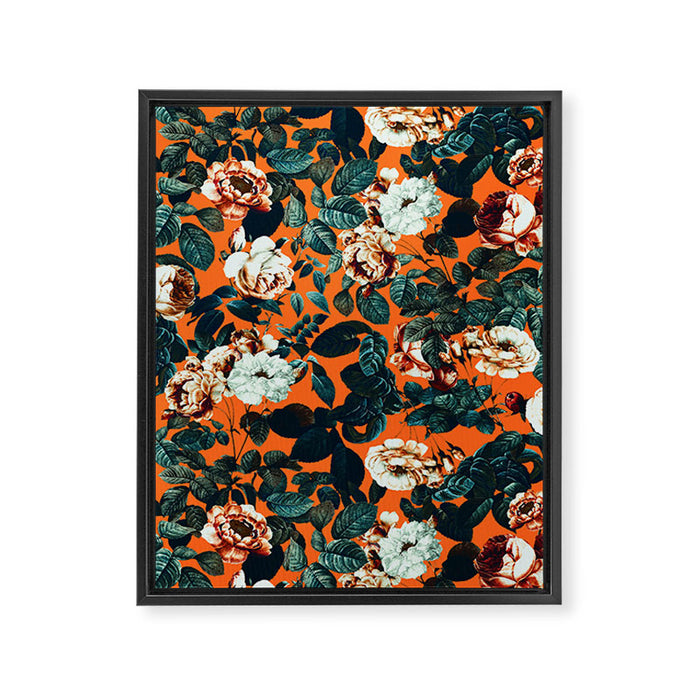 Vintage Garden VII Framed Canvas Print Gallery Image 1
