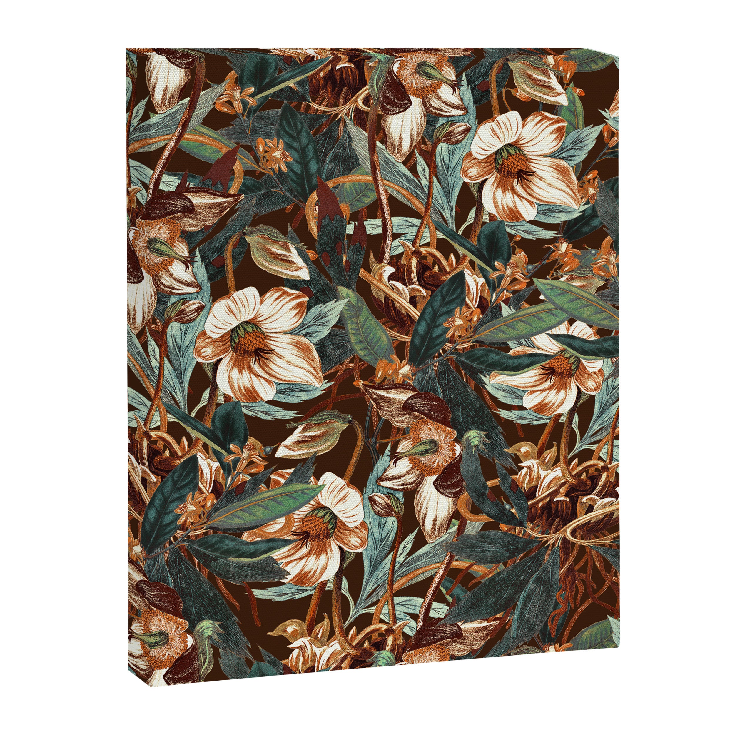Vintage Night Garden Canvas Print Gallery Image 8