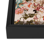 Vintage Summer Garden Framed Canvas Print Gallery Image 3