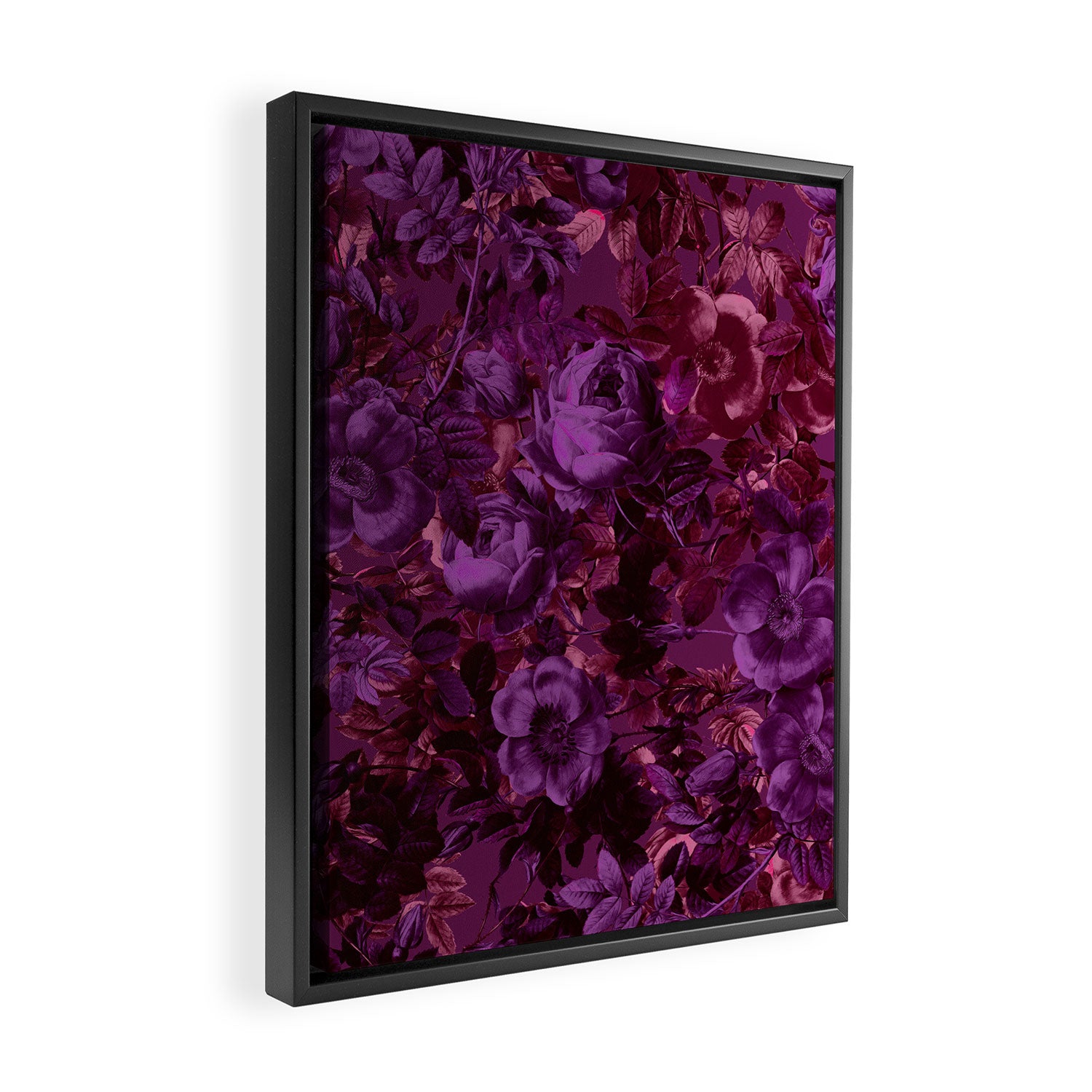 Viva Magenta 18-1750 Pantone's Color of the Year 2023 Framed Canvas Print Gallery Image 2