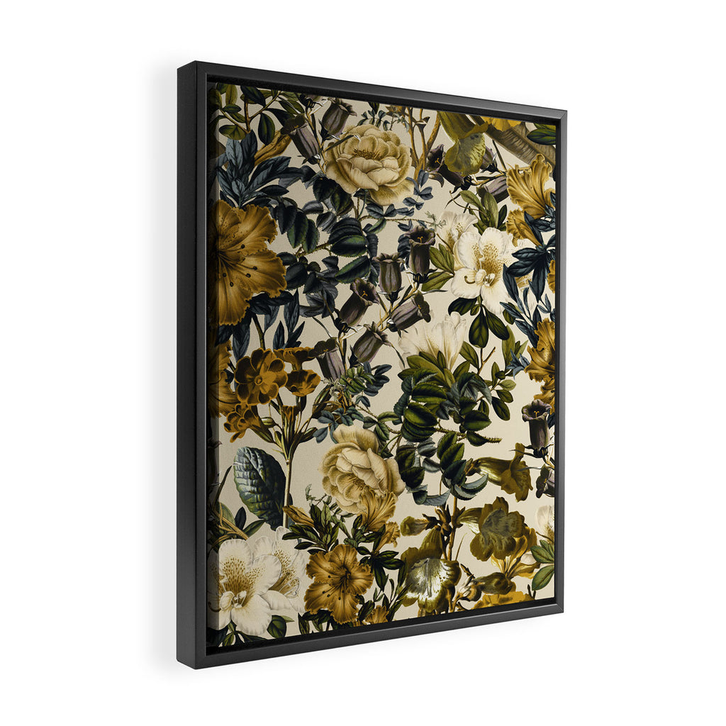 Warm Winter Garden Framed Canvas Print Gallery Image 2