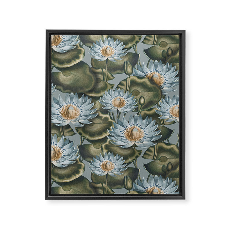 Water Lily (NYMPHAEA) Framed Canvas Print Gallery Image 8