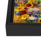 Wildflowers  Framed Canvas Print Gallery Image 3