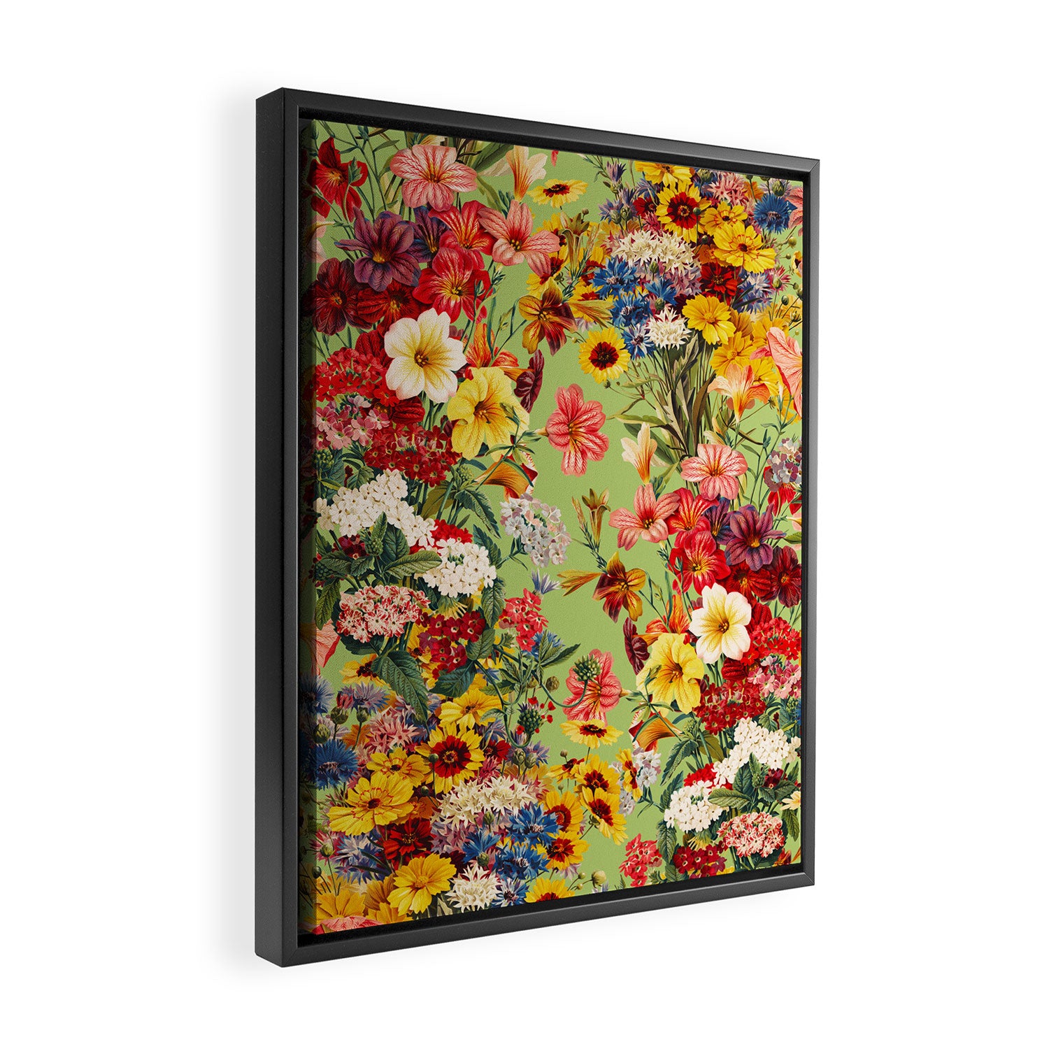 Wildflowers  Framed Canvas Print Gallery Image 2