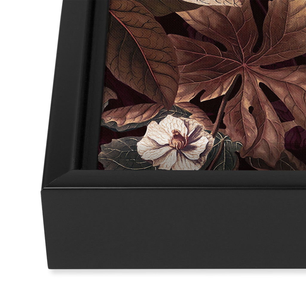 Winter Botanical Garden II Framed Canvas Print Gallery Image 3
