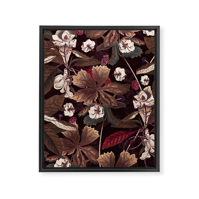 Winter Botanical Garden II Framed Canvas Print Gallery Image 6