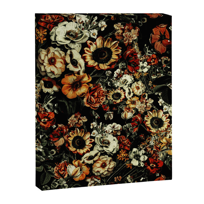 Winter Night Garden Canvas Print Gallery Image 1
