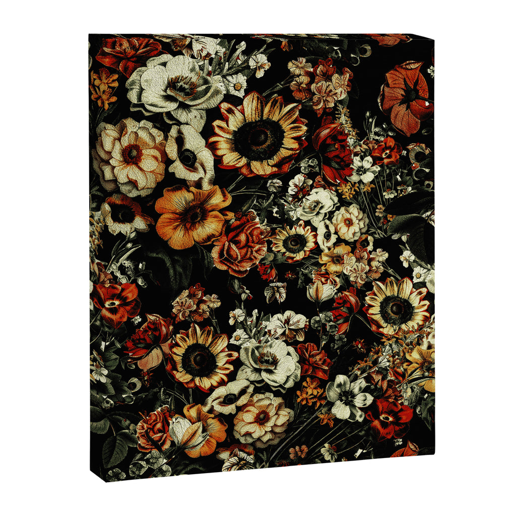 Winter Night Garden Canvas Print Gallery Image 6