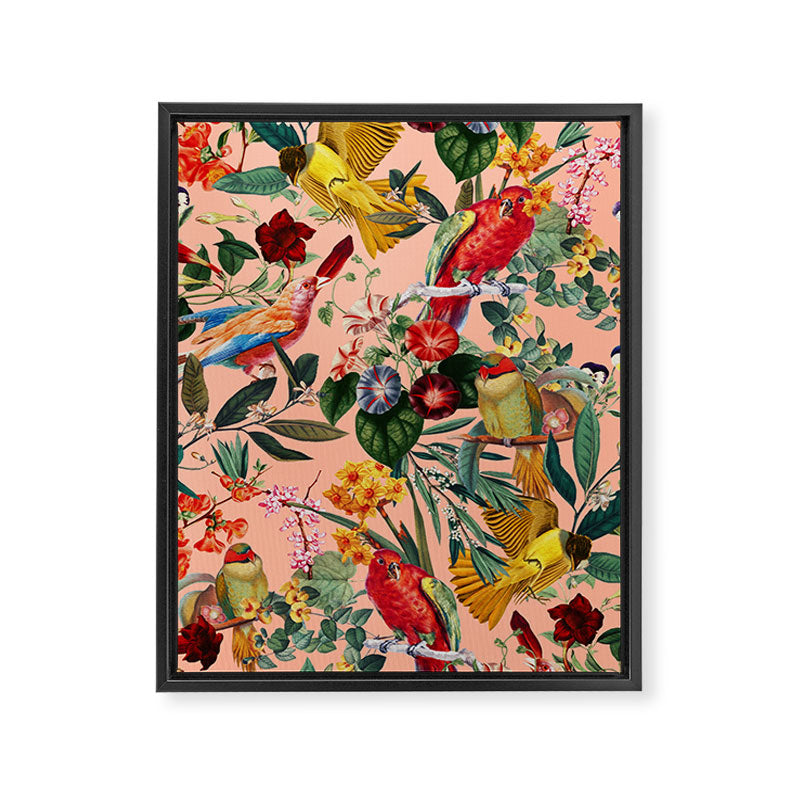 World of Birds IX Framed Canvas Print Gallery Image 6