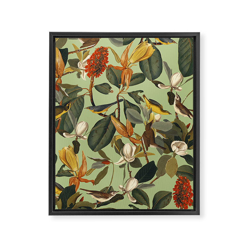 World of Birds VII Framed Canvas Print Gallery Image 6