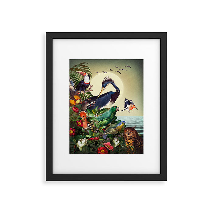 World of Birds Framed Art Print Gallery Image 1