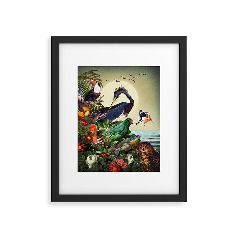World of Birds Framed Art Print Gallery Image 5