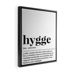 Hygge Framed Canvas Print Gallery Image 2