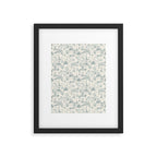 Baja - faded blue Framed Art Print Gallery Image 6