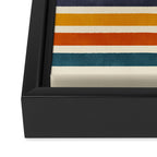 Blanket Stripe - classic Framed Canvas Print Gallery Image 3