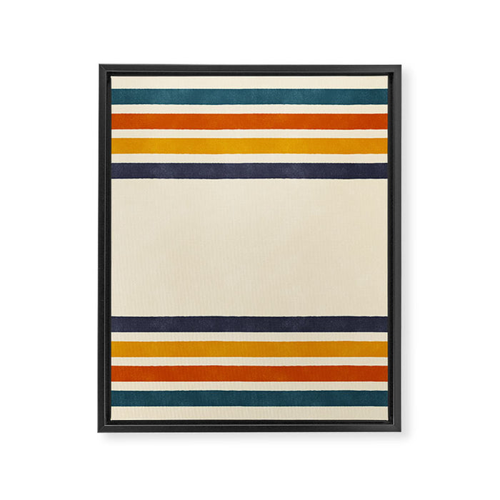 Blanket Stripe - classic Framed Canvas Print Gallery Image 1
