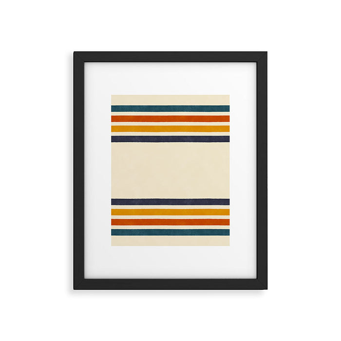 Blanket Stripe - classic Framed Art Print Gallery Image 1