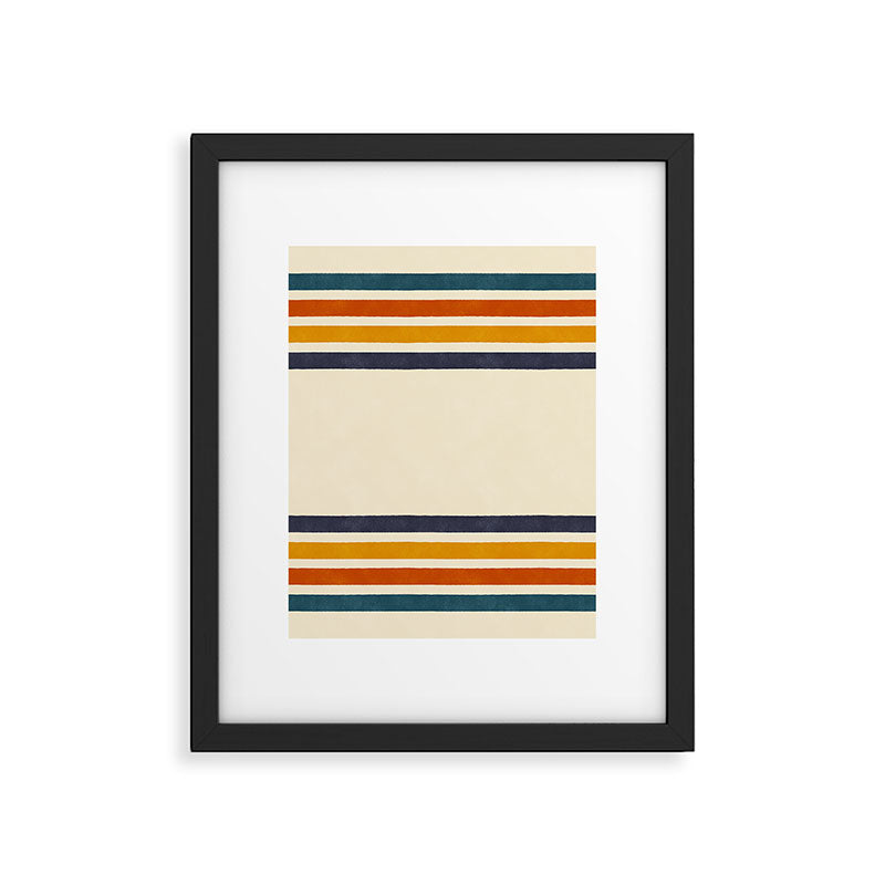 Blanket Stripe - classic Framed Art Print Gallery Image 6
