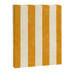 Cabana Stripe - marigold & cream Canvas Print Gallery Image 8