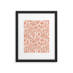 Cactus Desert - pink and copper Framed Art Print Gallery Image 6