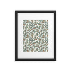 Cactus Desert - sage and copper Framed Art Print Gallery Image 6