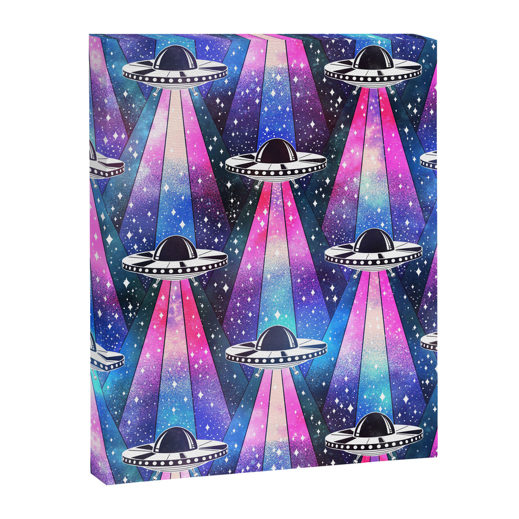 Cosmic UFO Canvas Print Gallery Image 8