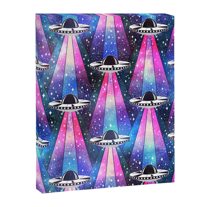 Cosmic UFO Canvas Print Gallery Image 1