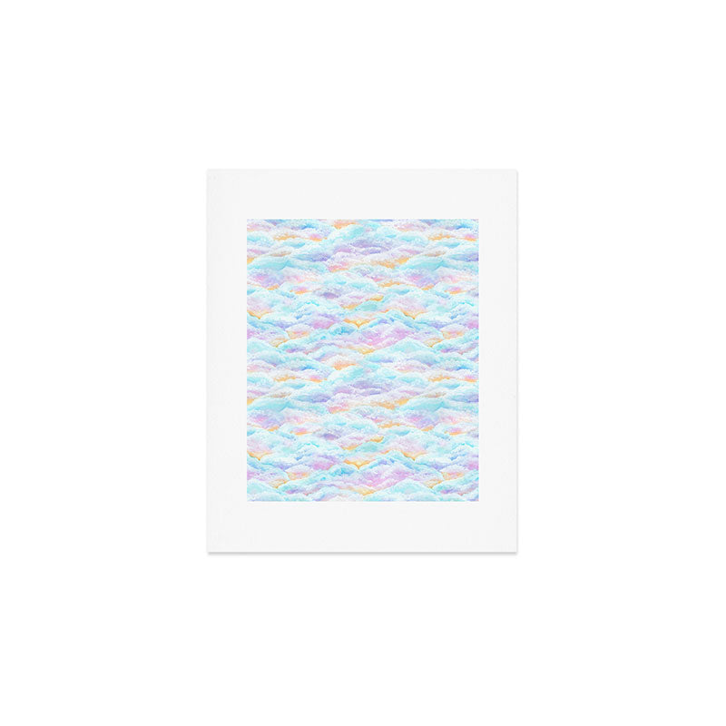 Cotton Candy Clouds Art Print Gallery Image 1
