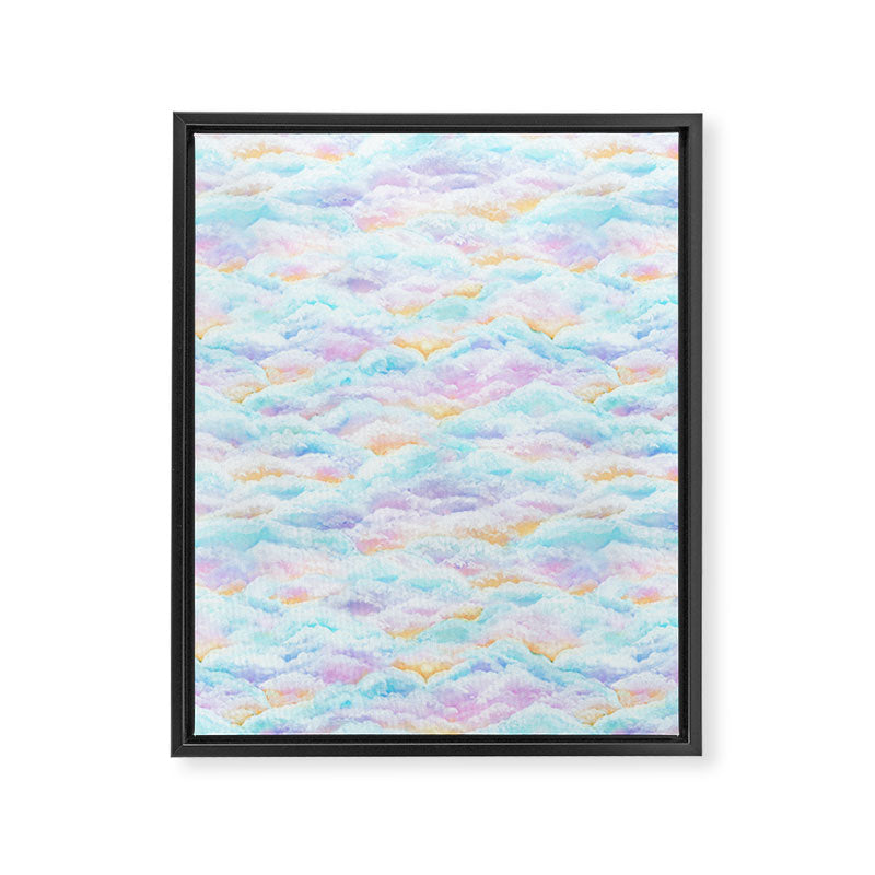 Cotton Candy Clouds Framed Canvas Print Gallery Image 8