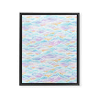 Cotton Candy Clouds Framed Canvas Print Gallery Image 8