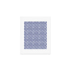 Dark Indigo Stars Art Print Gallery Image 1