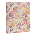 Desert Unicorn - Purple, pink, and gold Canvas Print Gallery Image 8