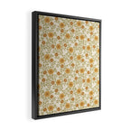 Eloise Floral - Gold Framed Canvas Print Gallery Image 2