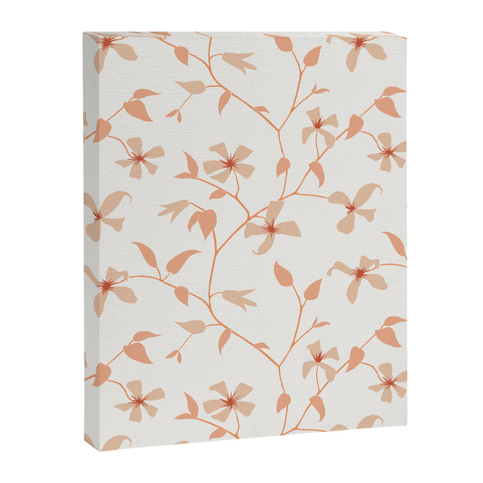 Floral Clematis Vine Canvas Print Gallery Image 1
