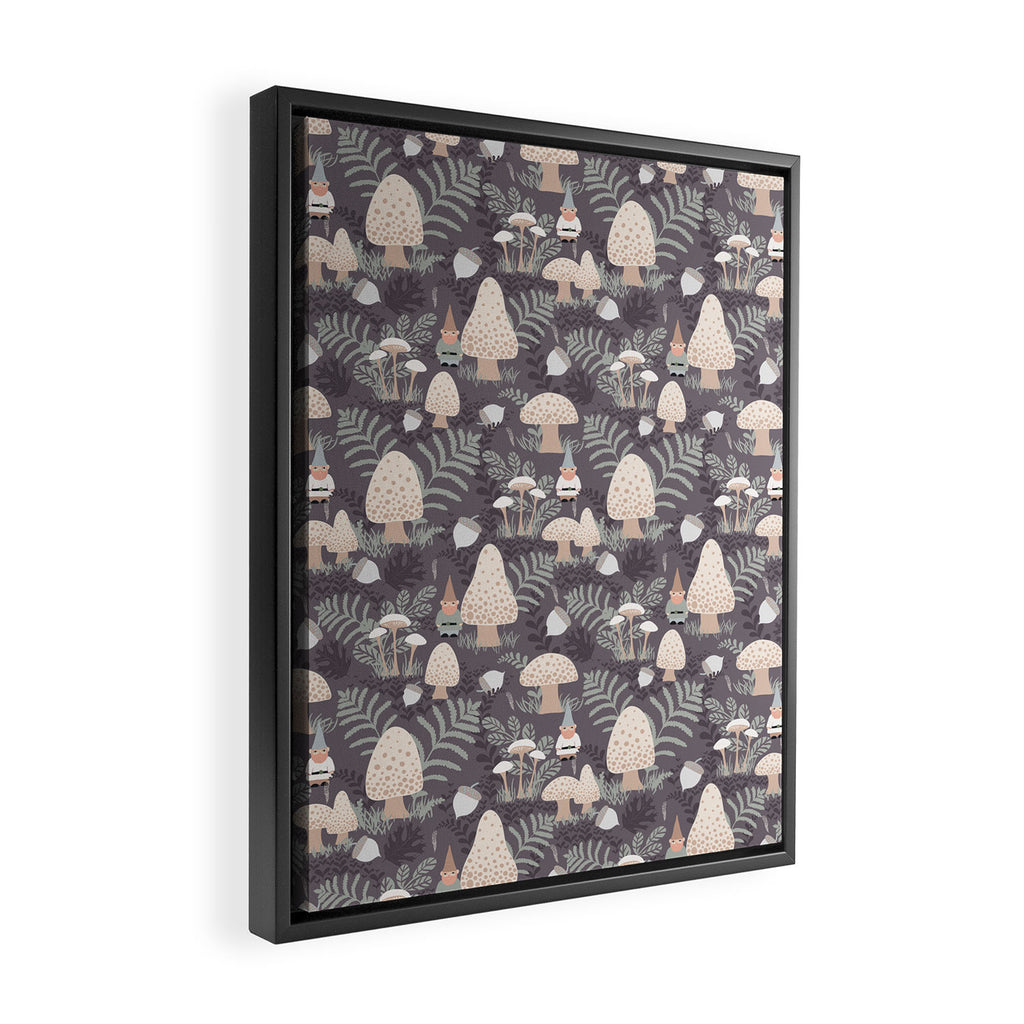 Forest Gnomes Framed Canvas Print Gallery Image 2