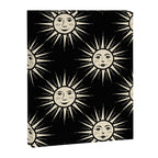 Freckled Suns - black and cream Canvas Print Gallery Image 8