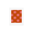Freckled Suns - pink and rust Art Print Gallery Image 1