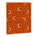 Goodnight Sky - pink and rust Canvas Print Gallery Image 8
