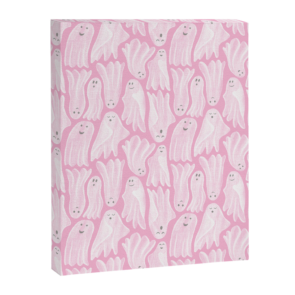 Gossamer Ghosts - pink Canvas Print Gallery Image 8