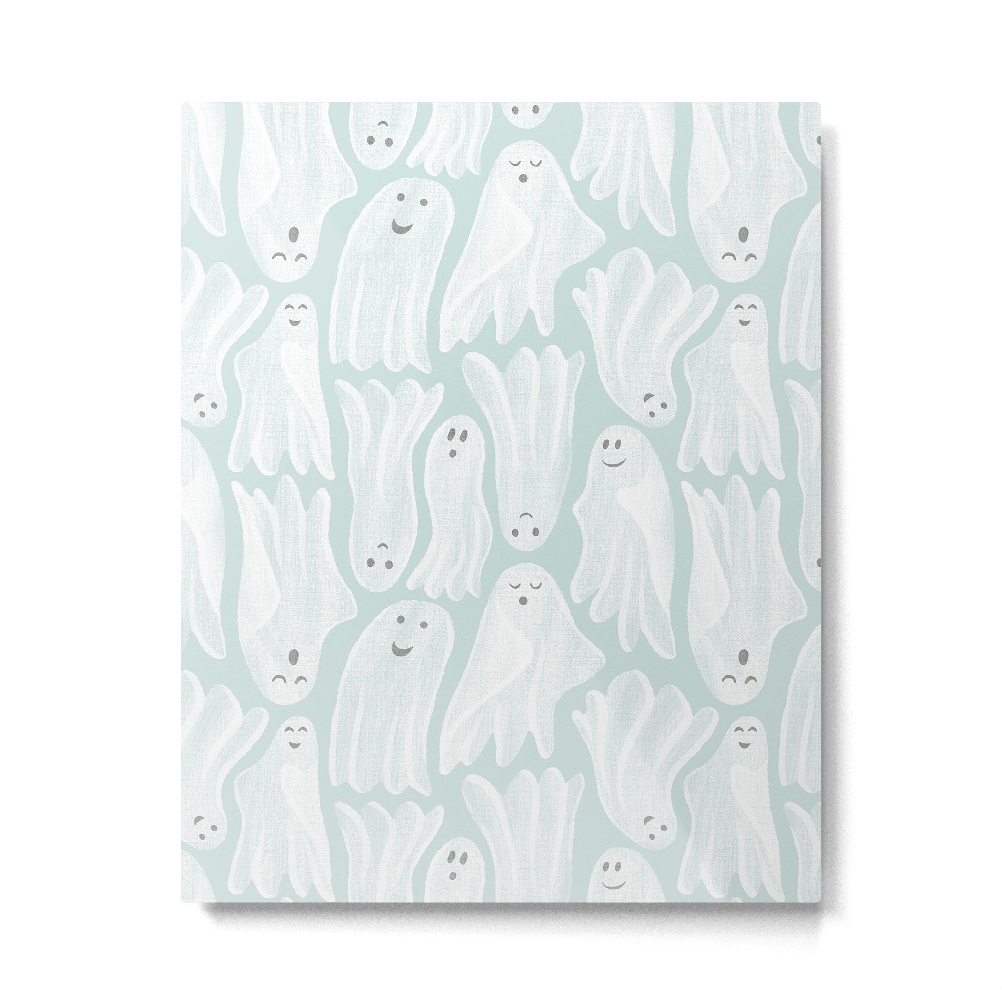 Gossamer Ghosts - soft blue Metal Print Gallery Image 6