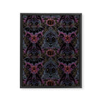 Gothic Halloween - celestial rainbow  Framed Canvas Print Gallery Image 8