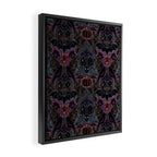 Gothic Halloween - celestial rainbow  Framed Canvas Print Gallery Image 2