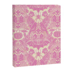 Gothic Halloween Damask - primrose and cream  Canvas Print Gallery Image 8