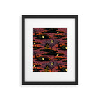 Halloween Night - Bonfire Glow Framed Art Print Gallery Image 6
