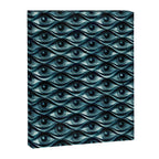 Hypnotized - vintage blue Canvas Print Gallery Image 8