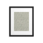 Indian Paintbrush - dusty light blue Framed Art Print Gallery Image 6