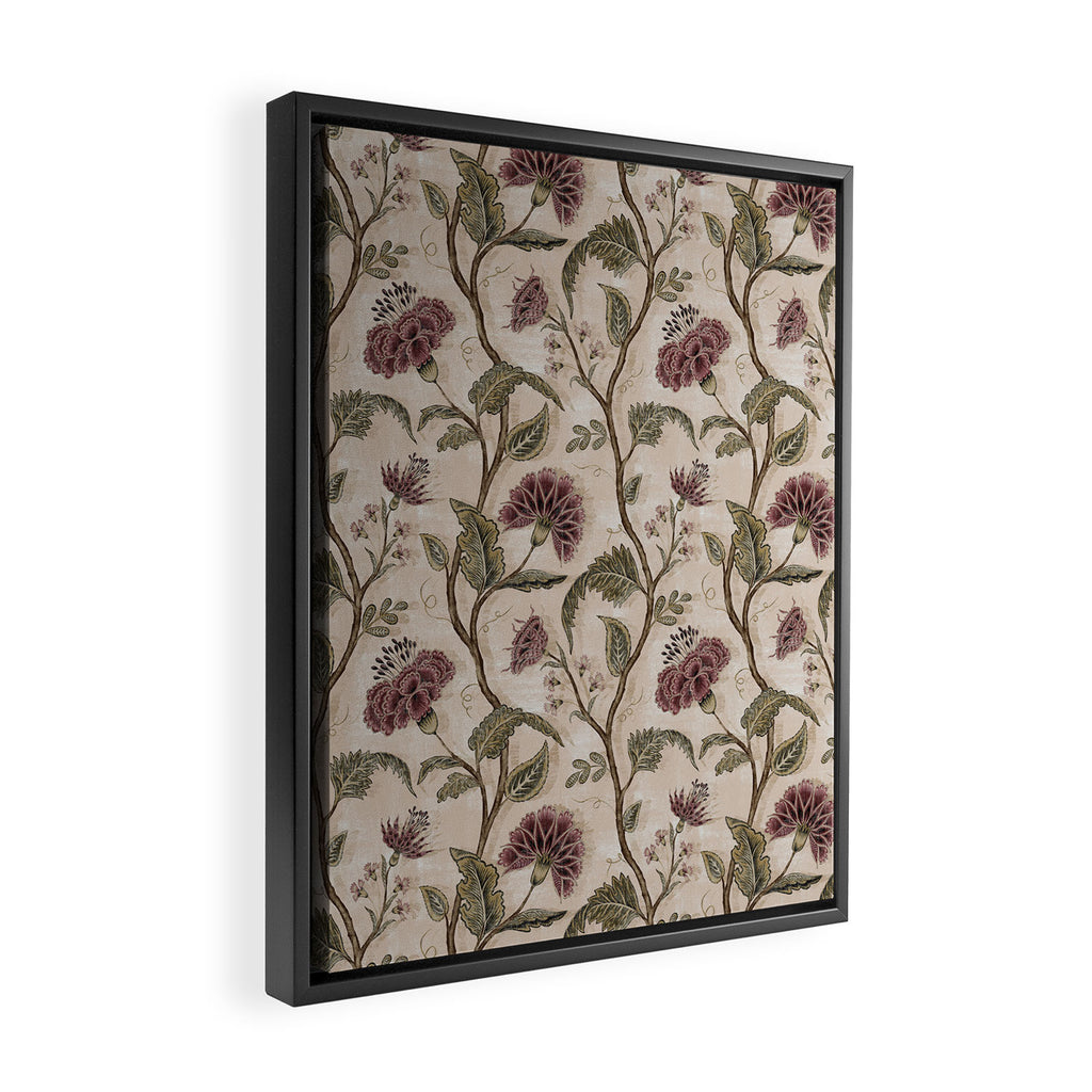Indienne Vine - Desert Dusk Framed Canvas Print Gallery Image 2