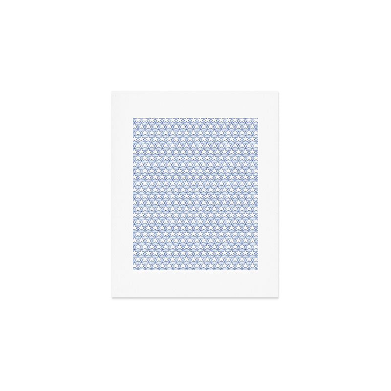Indigo Stars Art Print Gallery Image 1