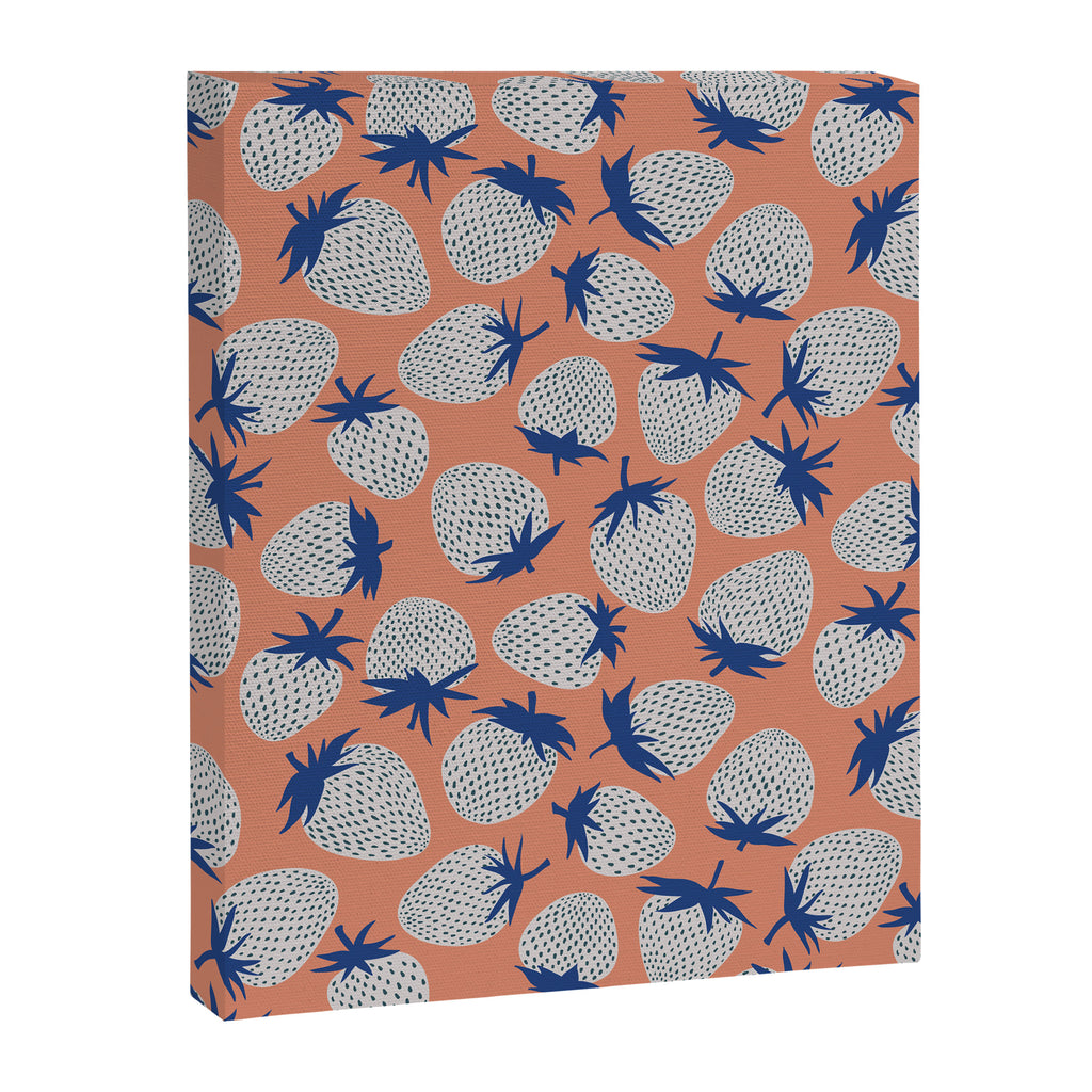 Inky Strawberries Canvas Print Gallery Image 8